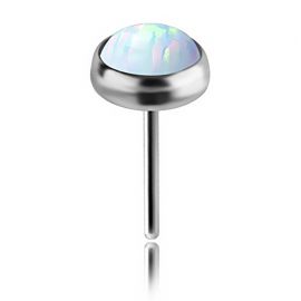 THREADLESS PIERCING REPLACEMENT WITH LAB OPAL