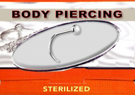 PIERCING NARIZ ESTERILIZADO