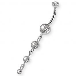 SoulCats® Piercing All'ombelico Piercing Banana Con La Sfera Di - Foto 6