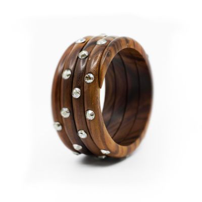 PULSERA MULTICAPA CON CRISTALES