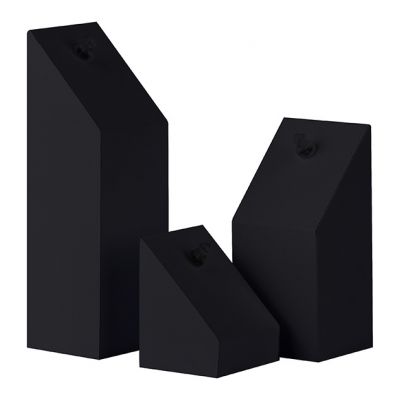 DISPLAY NEGRO CON CLIPS PARA PIERCINGS DE OMBLIGOS