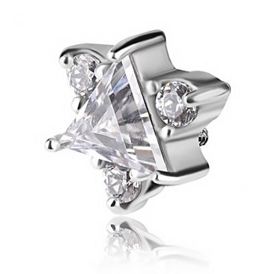 ACCESSOIRE DE REMPLACEMENT TRIANGLE ET TROIS CRISTAUX