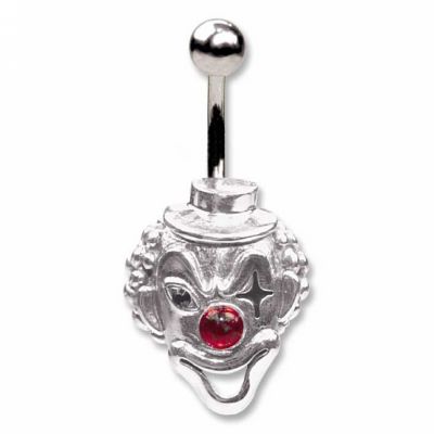 PIERCING OMBELICO CON PAGLIACCIO