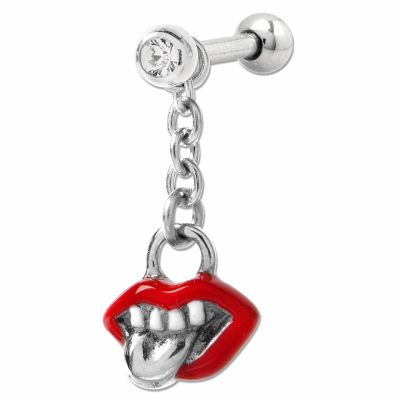 PIERCING HELIX AVEC LANGUE