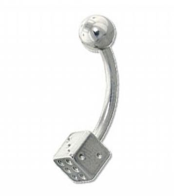 PIERCING OMBELICO CON DADO