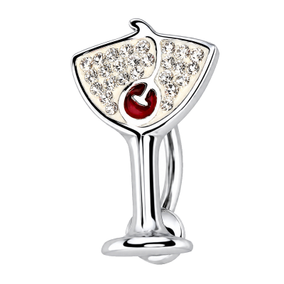METEORITE BELLY BUTTON PIERCING