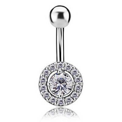 JOYA DE OMBILIO CON PREMIUM ZIRCONIA