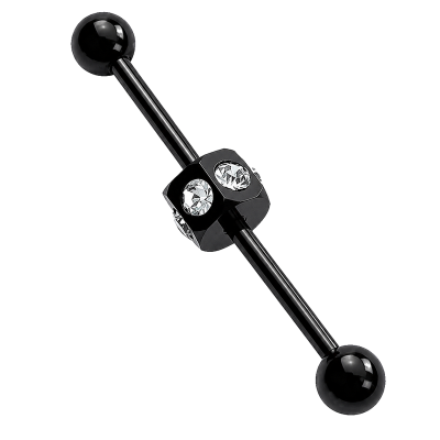 INDUSTRIAL BARBELL NERO