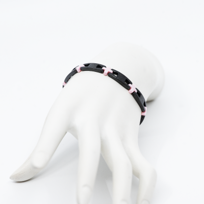 BRACCIALE CON CROCI IN CERAMICA