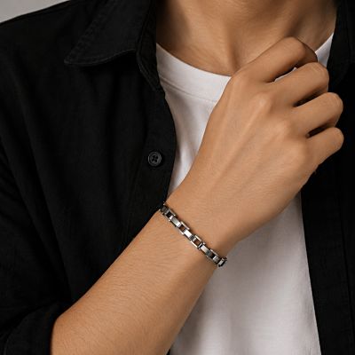 BRACELET WITH SATIN ELEMENTS