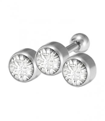 PIERCING HELIX CON CRISTALES