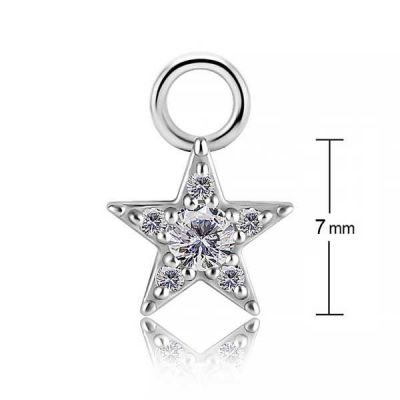 PENDENTE CON STELLA DI CRISTALLI