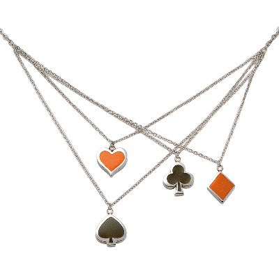 HALSSCHMUCK MIT POKER