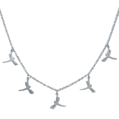 HALSSCHMUCK MIT LIBELLEN