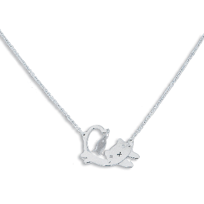 HALSSCHMUCK MIT KATZE