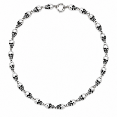 NECKLACE WITH SKULLS