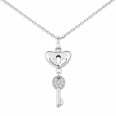 COLLIER CŒUR ET CLÉ