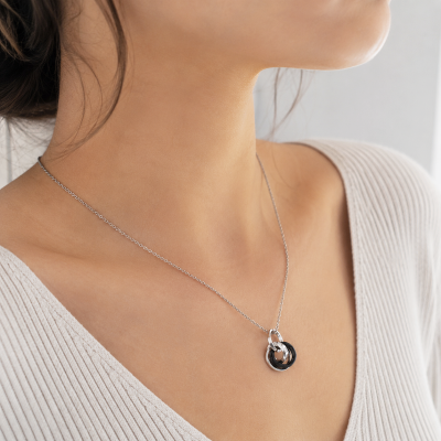 COLLANA CON QUATTRO ANELLI