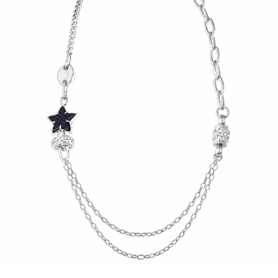 COLLANA CON STELLA NERA