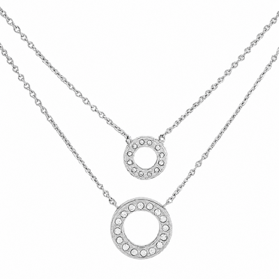 NECKLACE WITH TWO RINGS