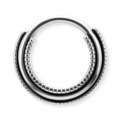 CERCLE CLICKER AVEC DÉCORATION TRIBALE