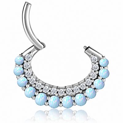 OVALES CLICKER-PIERCING FÜR DAITH UND SEPTUM