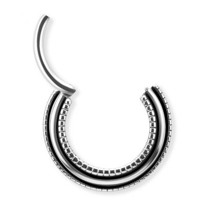 CERCLE CLICKER AVEC DÉCORATION TRIBALE