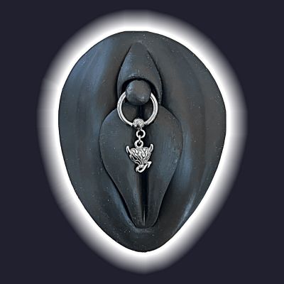 ANNEAU PIERCING INTIME AVEC CŒUR DIABLE