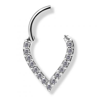 DROP PIERCING WITH JEWELS