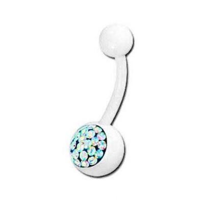 PIERCING OMBELICO CON CRISTALLI