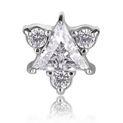 ACCESSOIRE DE REMPLACEMENT TRIANGLE ET TROIS CRISTAUX
