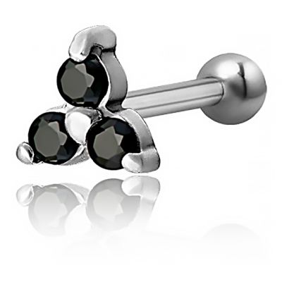 PIERCING HELIX AVEC CRISTAUX