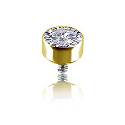 REMPLACEMENT DE L'OR 18k PAR UN DIAMANT