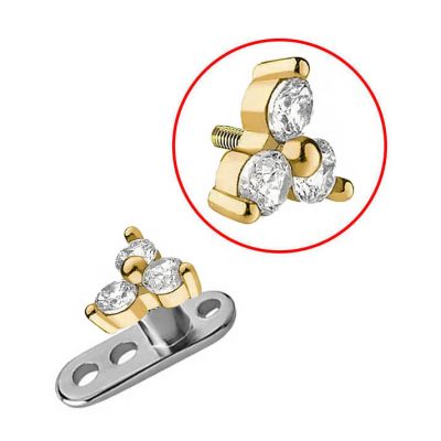 MICRODERMAL MIT GOLDENER TRINITY