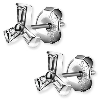 ARETES CON MOLINOS DE VIENTO EN CUBIC ZIRCONIA