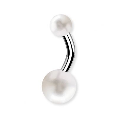 BANANA AND FRESHWATER PEARLS WITH EXTERNAL THREADS
