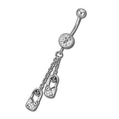 PIERCING OMBELICO CON SPILLA DA BALIA