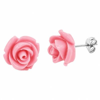 ORECCHINI A ROSA