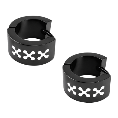 PENDIENTES CON X BLANCAS