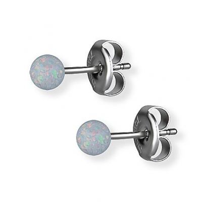 SYNTHETIC OPAL EARRINGS