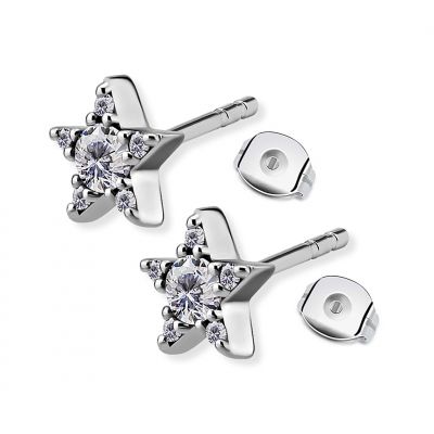 PENDIENTES CON ESTRELLAS DE CRISTAL