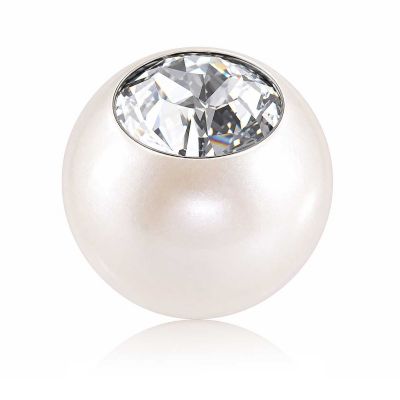 REPUESTO DE PERLA ESFÉRICA CON CRISTAL