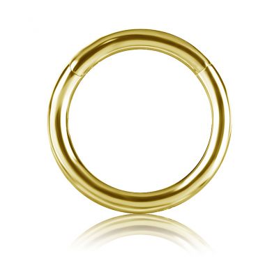 ARO CLICKER DE ORO MACIZO