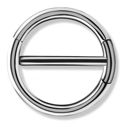 DOUBLE HINGE NIPPLE CLICKER RING
