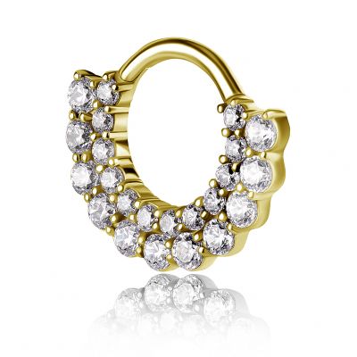 ANELLO CLICKER CON CRISTALLI PER IL SETTO