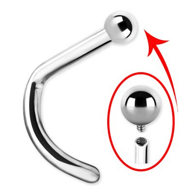 PIERCING PARA NARIZ CON BOLA