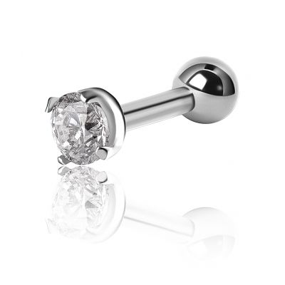 MINIBAR MIT KRISTALL FÜR HELIX-PIERCING