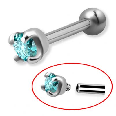 BARRA E PREMIUM ZIRCONIA CON FILETTO INTERNO