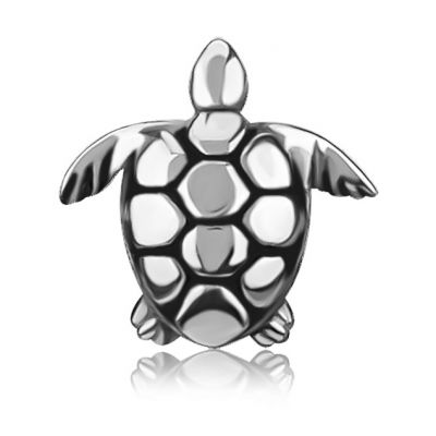 LABRET-PIERCING MIT SCHILDKRÖTE