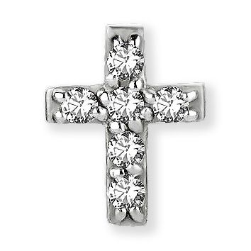 COMPOSANT CROIX ET CRISTAUX AVEC FILETAGE EXTÉRIEUR